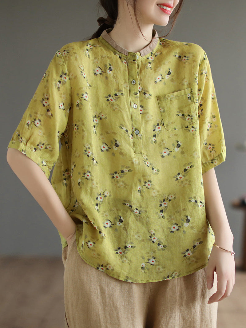 A Vintage Style Shirt with Delicate Timeless Details