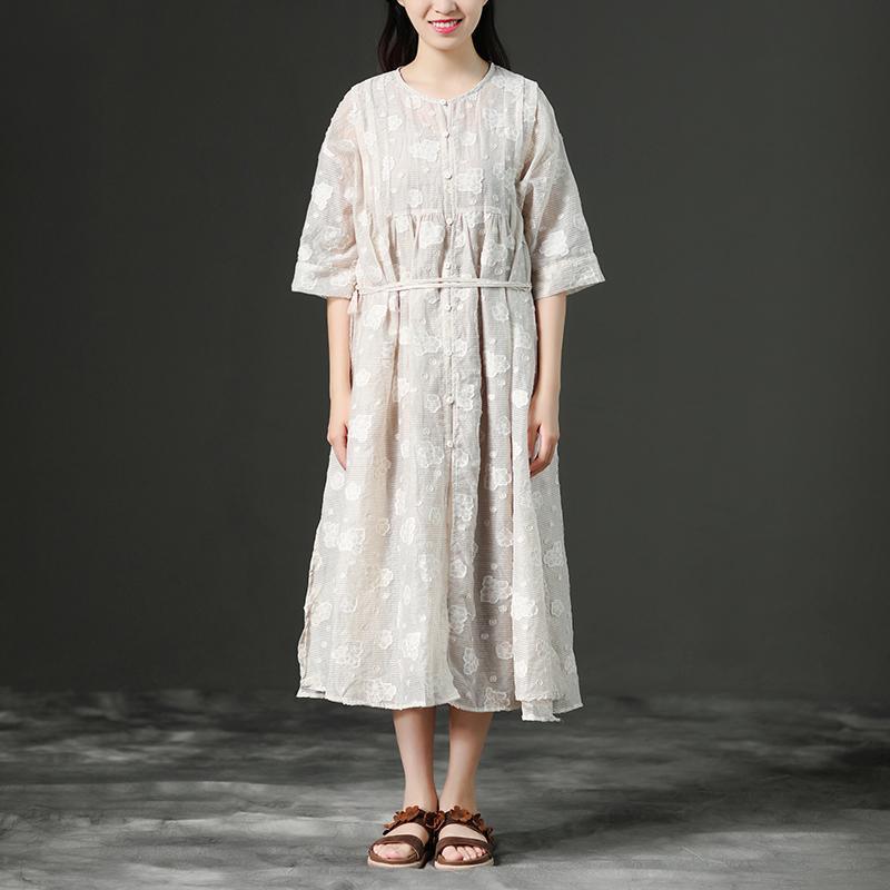 A Vintage Style Dress with Delicate Timeless Details