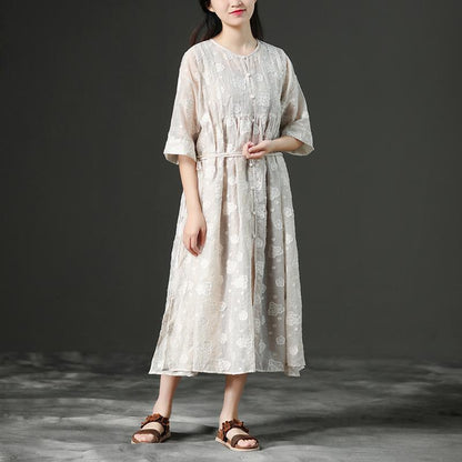 A Vintage Style Dress with Delicate Timeless Details