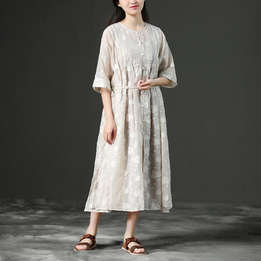A Vintage Style Dress with Delicate Timeless Details