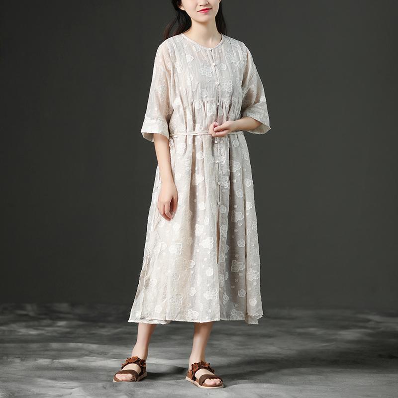 A Vintage Style Dress with Delicate Timeless Details