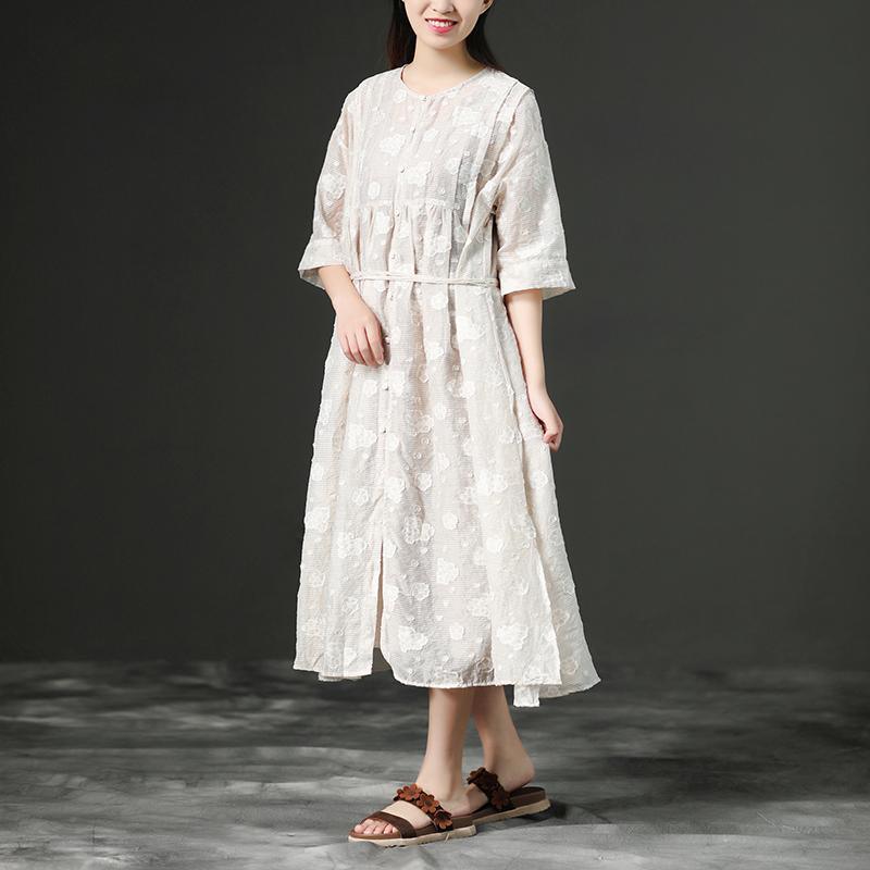 A Vintage Style Dress with Delicate Timeless Details