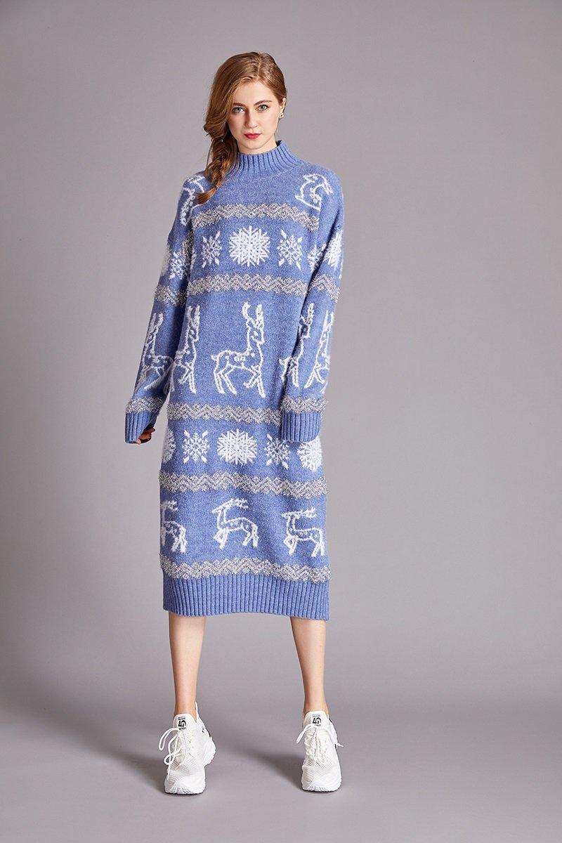 Classic Vintage Sweater with a Flattering Fit