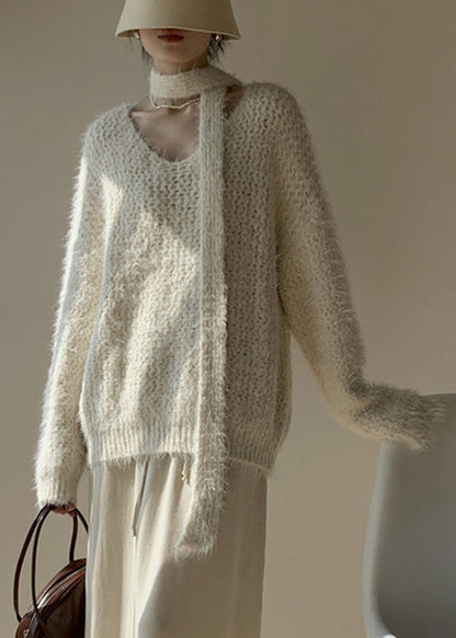 Vintage Inspired Sweater with a Contemporary Edge