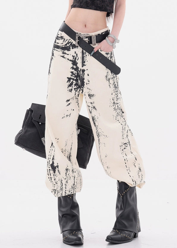 A Vintage Style Pants with Delicate Timeless Details