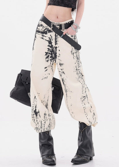 A Vintage Style Pants with Delicate Timeless Details