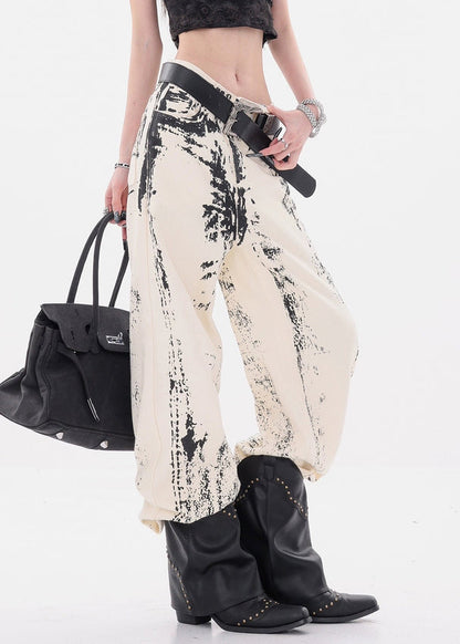 A Vintage Style Pants with Delicate Timeless Details