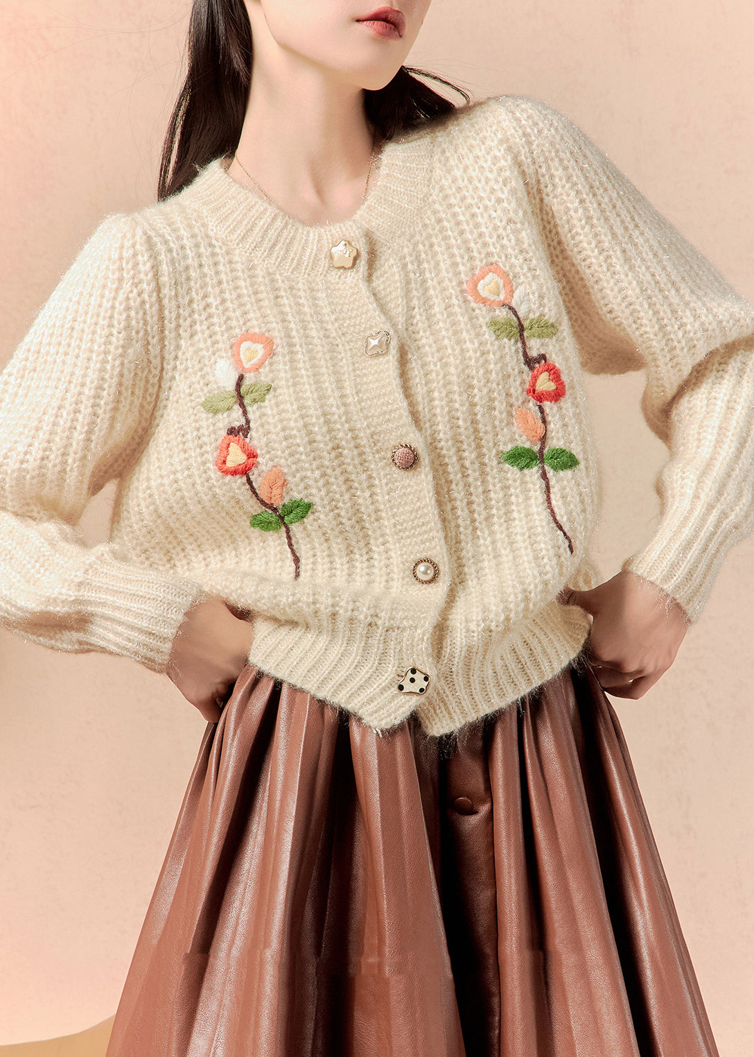 Beautifully Balanced Cardigan with Timeless Character