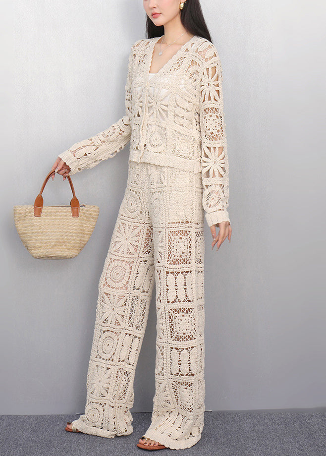 A Vintage Style Cardigan with Delicate Timeless Details