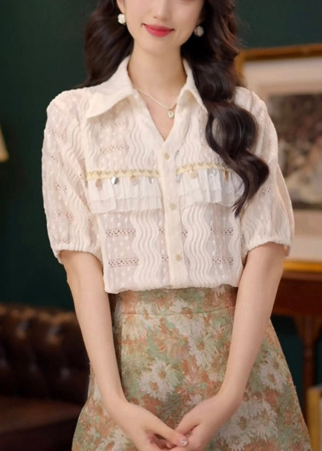 Beautifully Finished Blouse in a Timeless Design