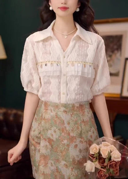 Beautifully Finished Blouse in a Timeless Design