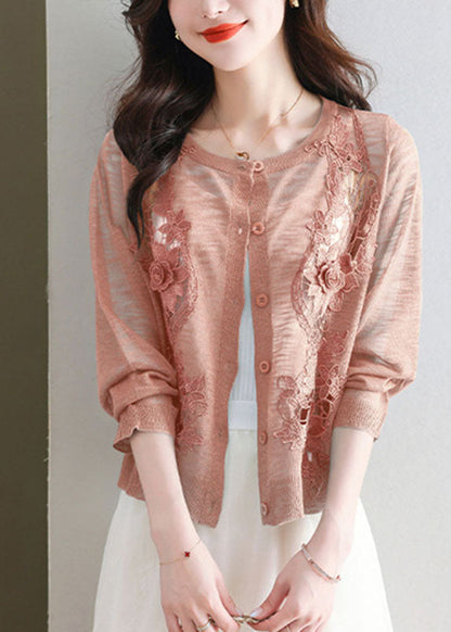 A Vintage Style Cardigan with Delicate Timeless Details