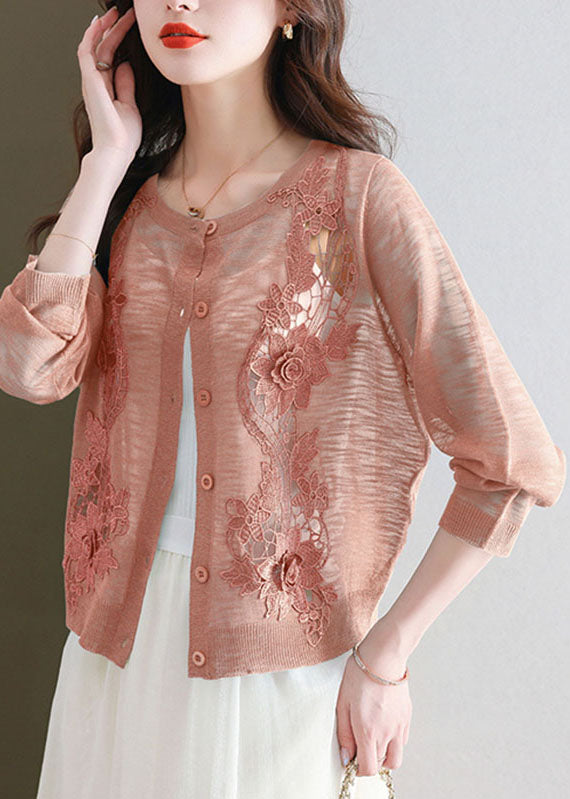 A Vintage Style Cardigan with Delicate Timeless Details