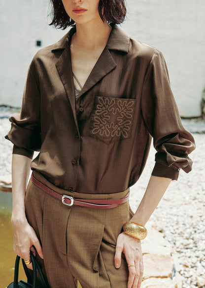A Vintage Style Blouse with Delicate Timeless Details
