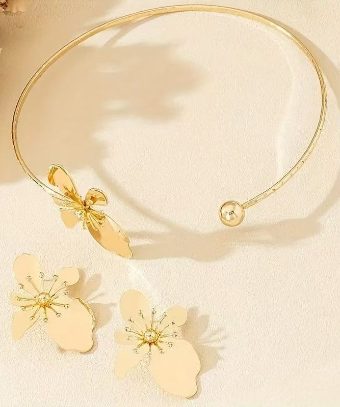 Vintage Handmade Gold Set