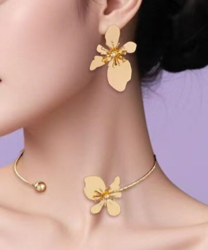 Vintage Handmade Gold Set