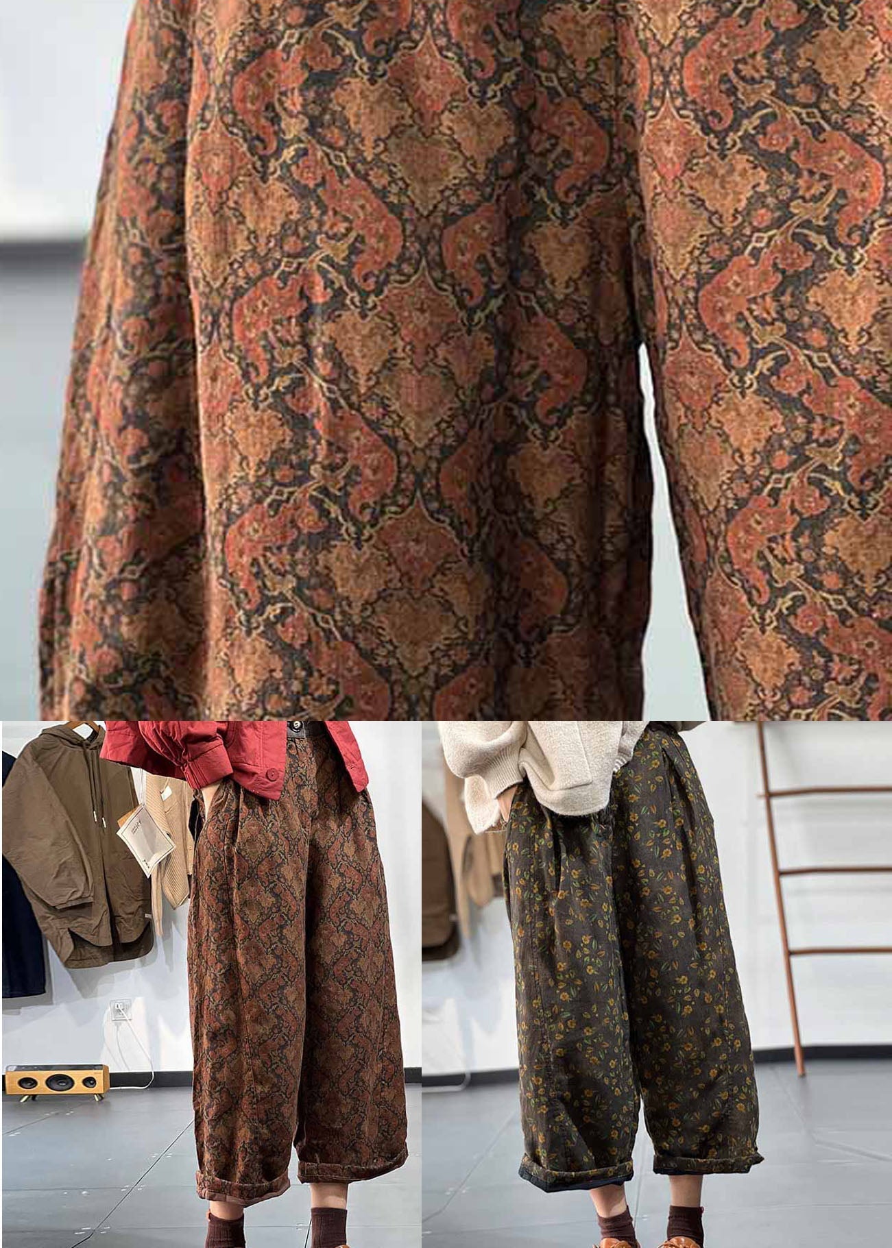 Well Tailored Pants with a Graceful Silhouette