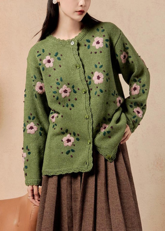 Classic Vintage Cardigan with a Flattering Fit