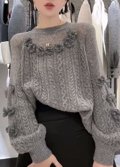 Vintage Inspired Sweater with a Contemporary Edge