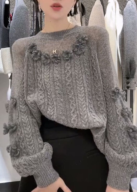Vintage Inspired Sweater with a Contemporary Edge