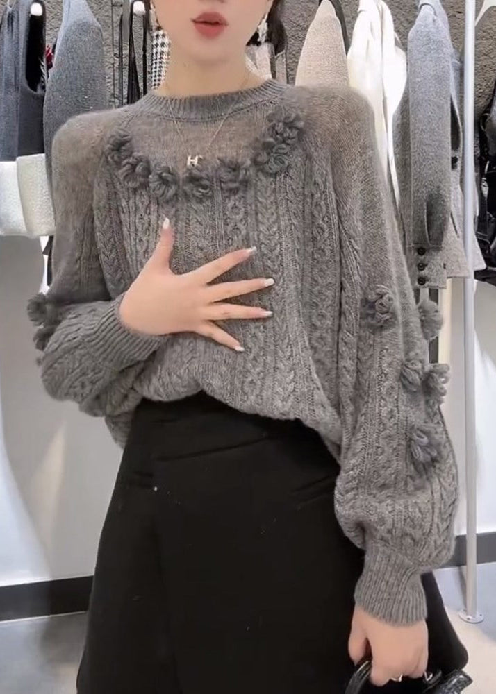Vintage Inspired Sweater with a Contemporary Edge
