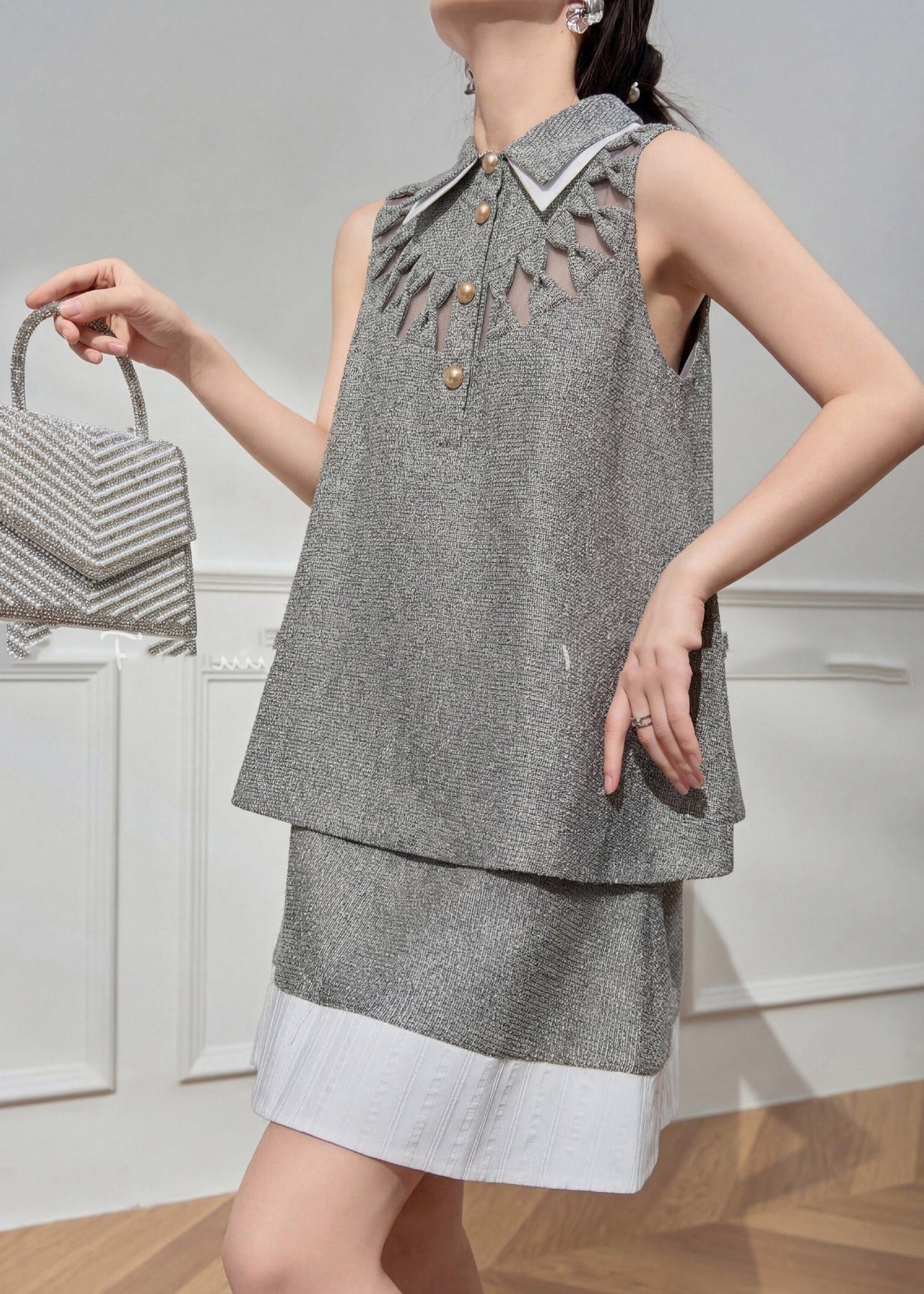 Vintage Inspired Top with a Contemporary Edge