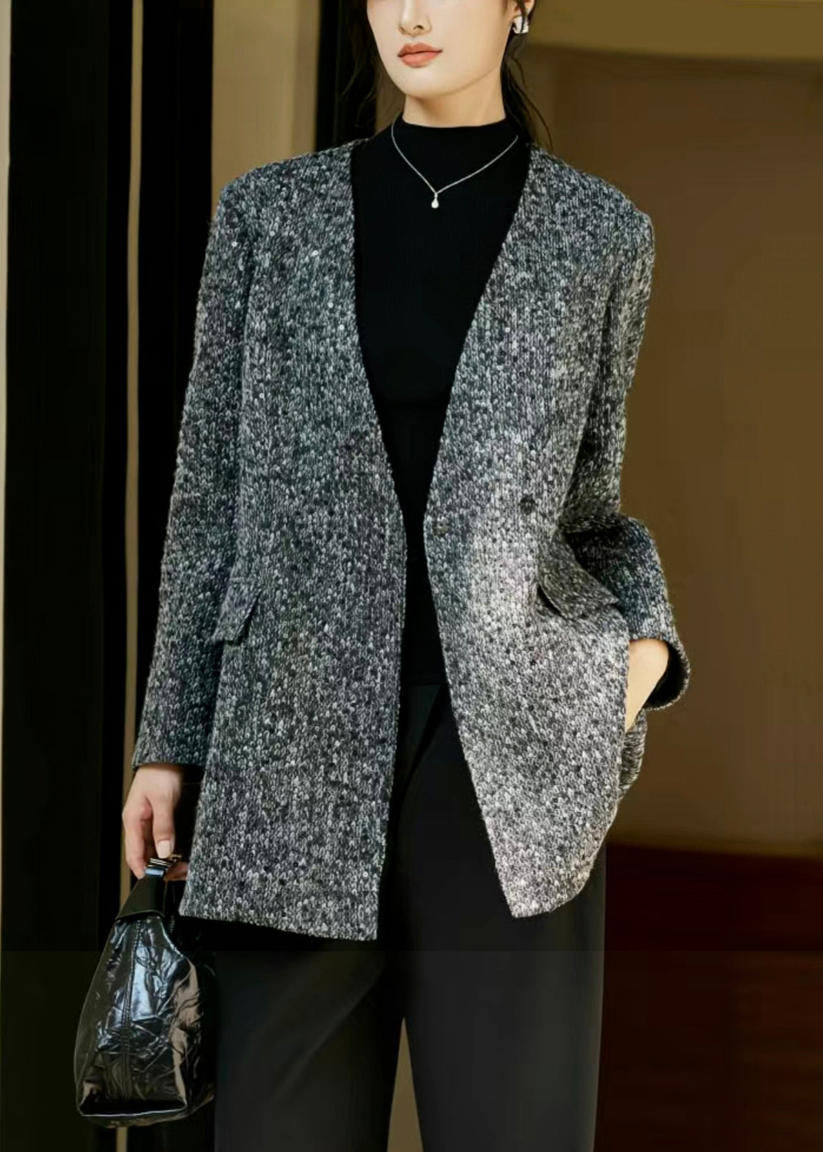 Beautifully Finished Coat in a Timeless Design