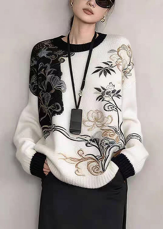 Vintage Inspired Sweater with a Contemporary Edge
