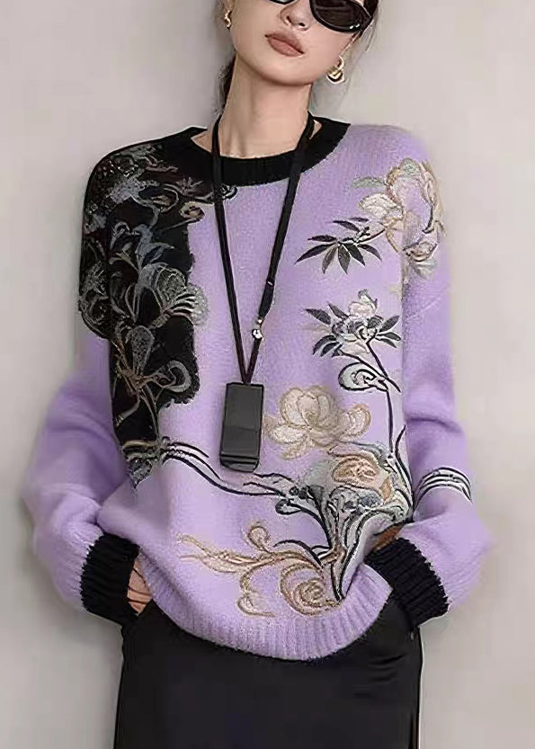 Vintage Inspired Sweater with a Contemporary Edge