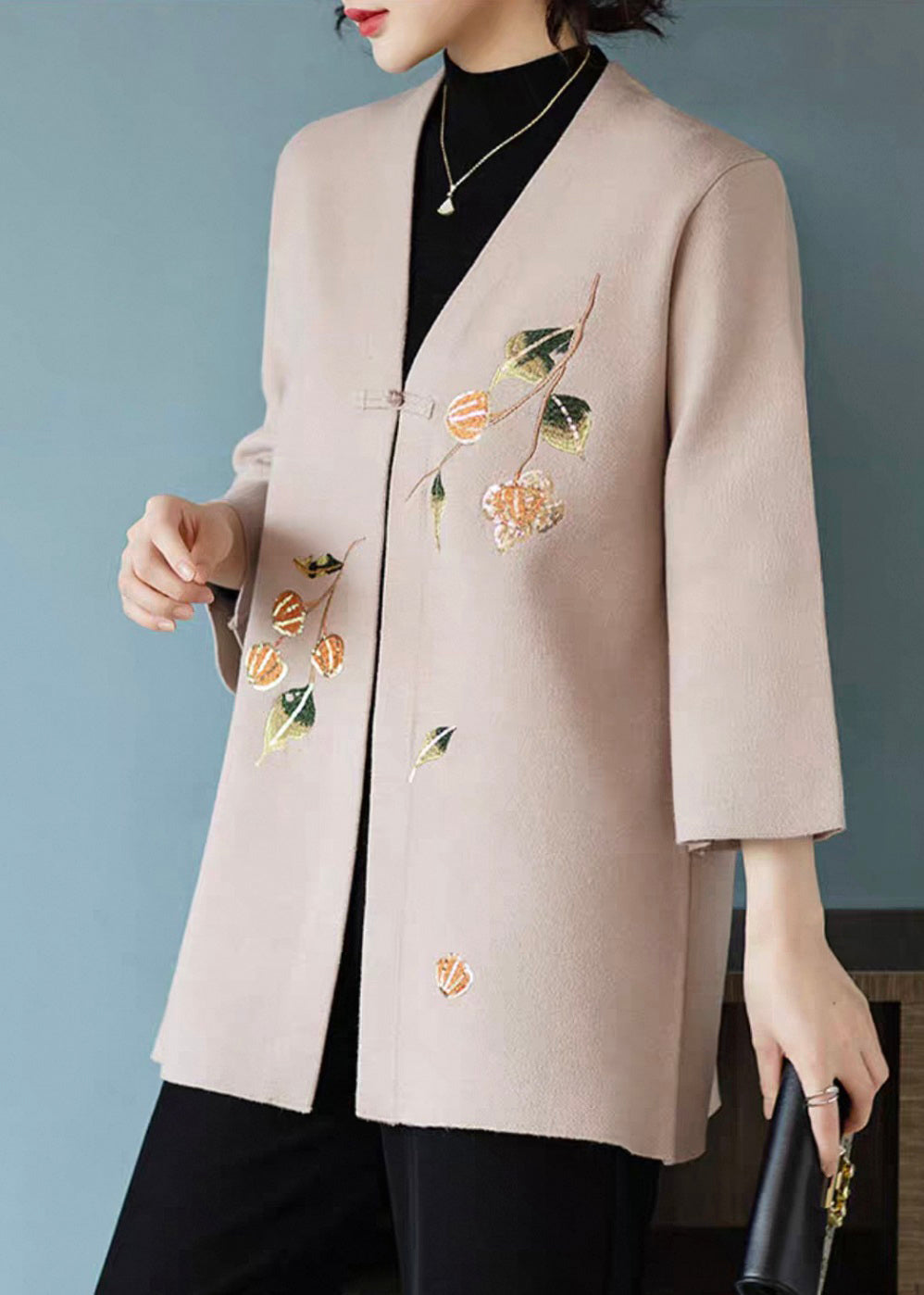 Gracefully Styled Coat for Any Occasion