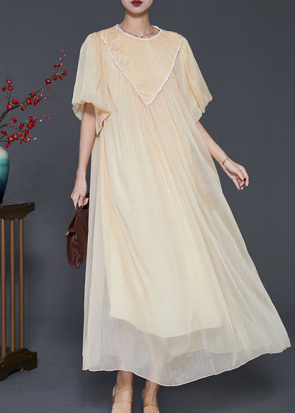 A Vintage Style Dress with Delicate Timeless Details