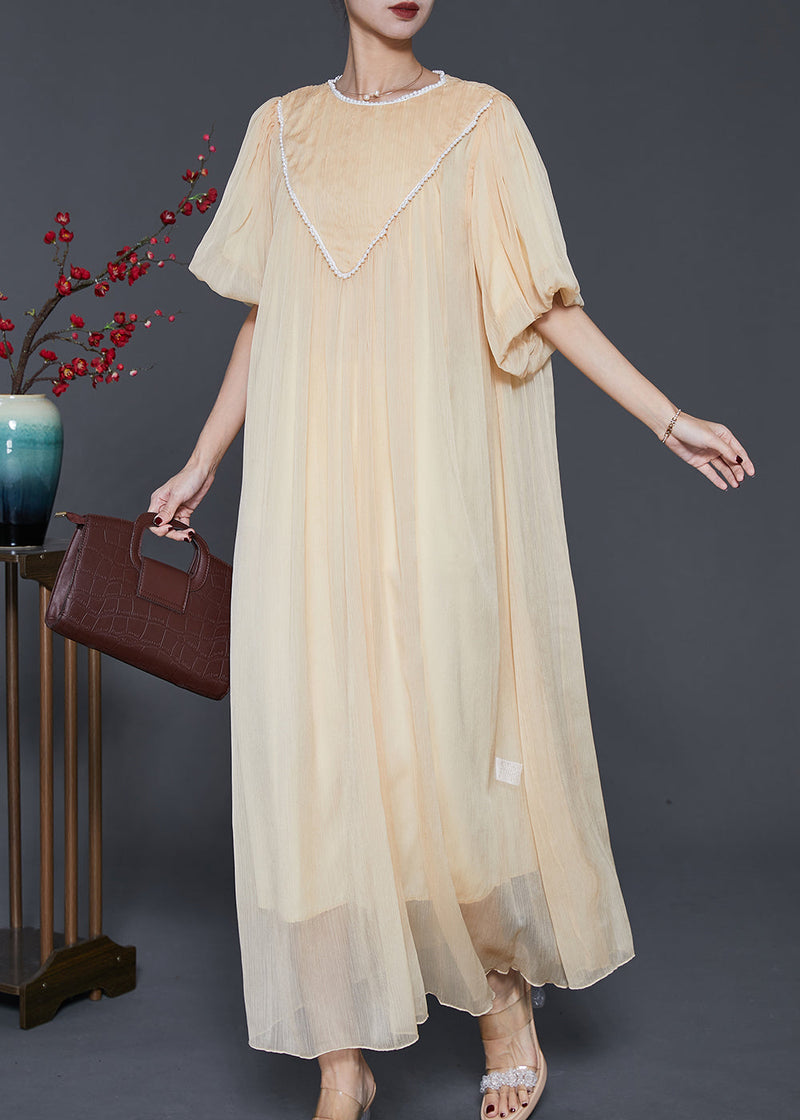 A Vintage Style Dress with Delicate Timeless Details