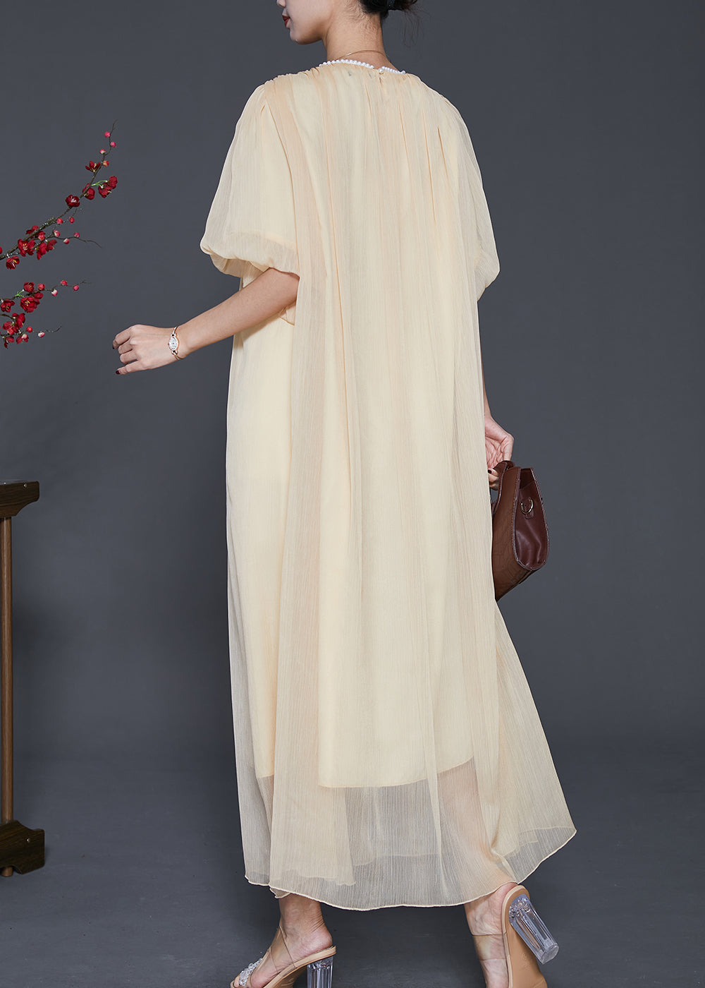A Vintage Style Dress with Delicate Timeless Details