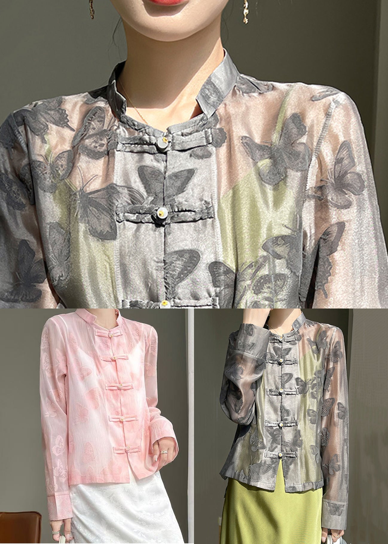 Vintage Inspired Blouse with a Contemporary Edge
