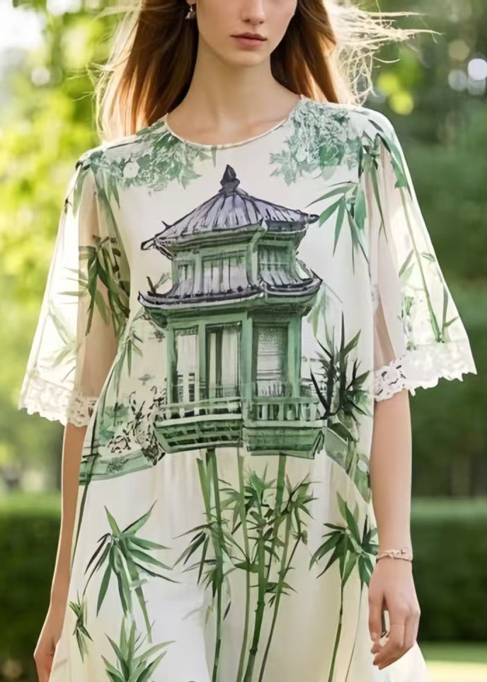 A Vintage Style Dress with Delicate Timeless Details
