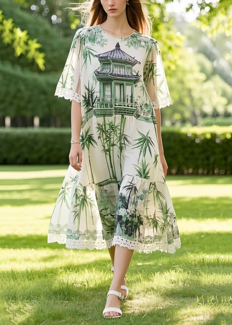 A Vintage Style Dress with Delicate Timeless Details