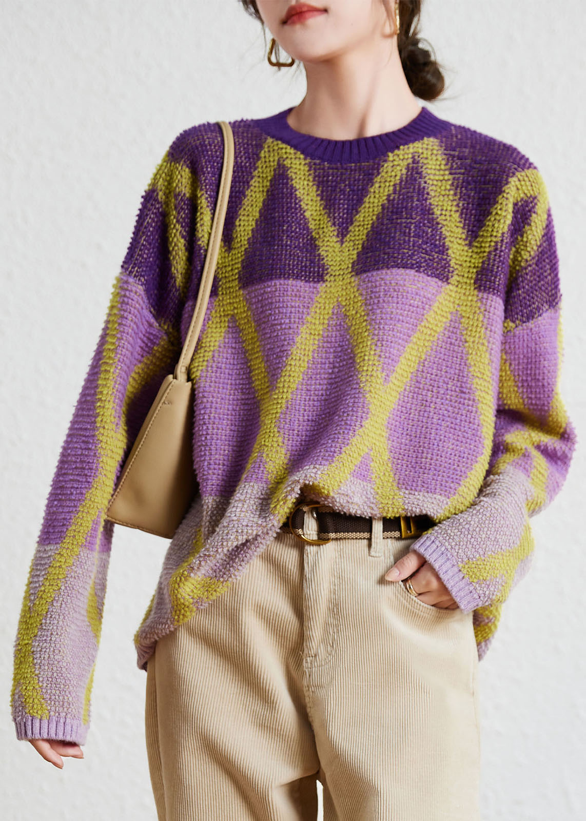Vintage Inspired Sweater with a Contemporary Edge