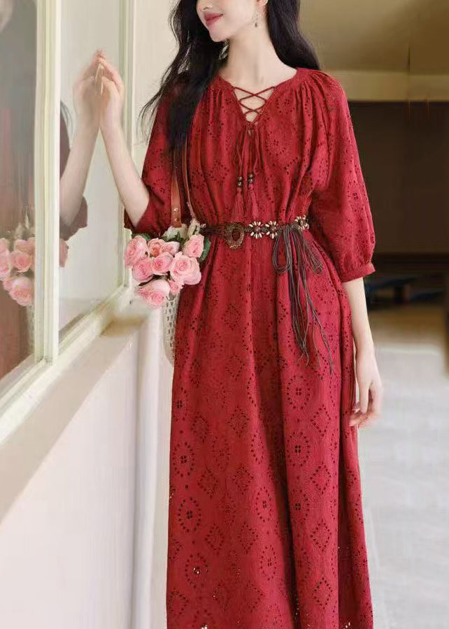 A Vintage Style Dress with Delicate Timeless Details