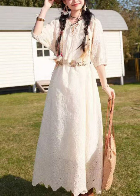 A Vintage Style Dress with Delicate Timeless Details