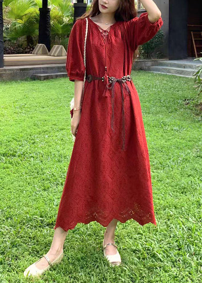 A Vintage Style Dress with Delicate Timeless Details
