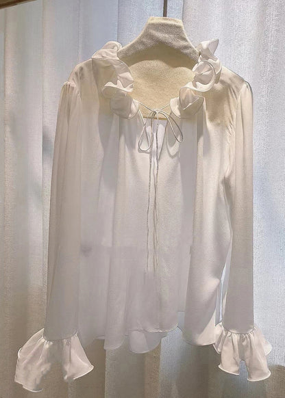 A Vintage Style Blouse with Delicate Timeless Details