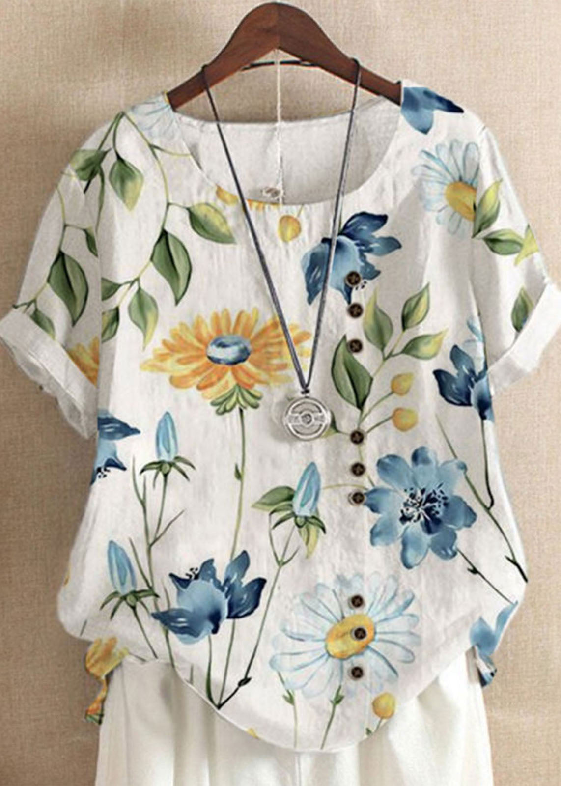 A Vintage Style Shirt with Delicate Timeless Details