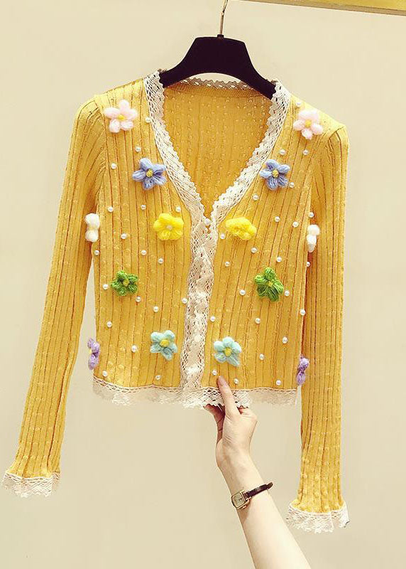 A Vintage Style Sweater with Delicate Timeless Details