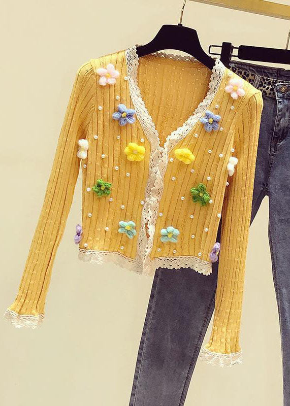 A Vintage Style Sweater with Delicate Timeless Details