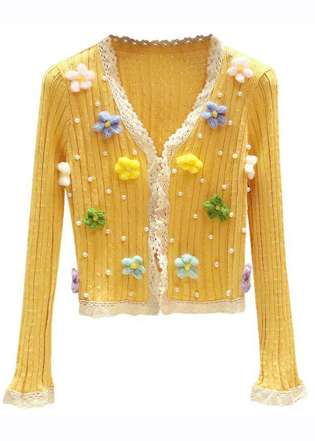 A Vintage Style Sweater with Delicate Timeless Details