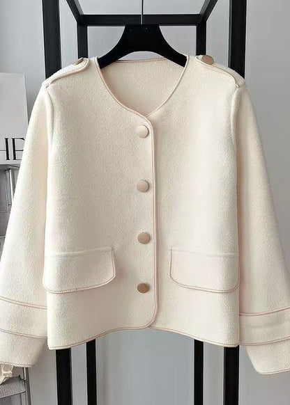A Vintage Style Coat with Delicate Timeless Details