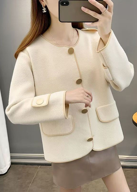 A Vintage Style Coat with Delicate Timeless Details