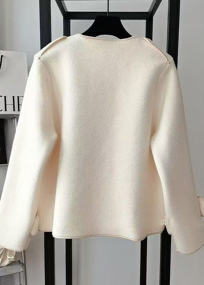 A Vintage Style Coat with Delicate Timeless Details