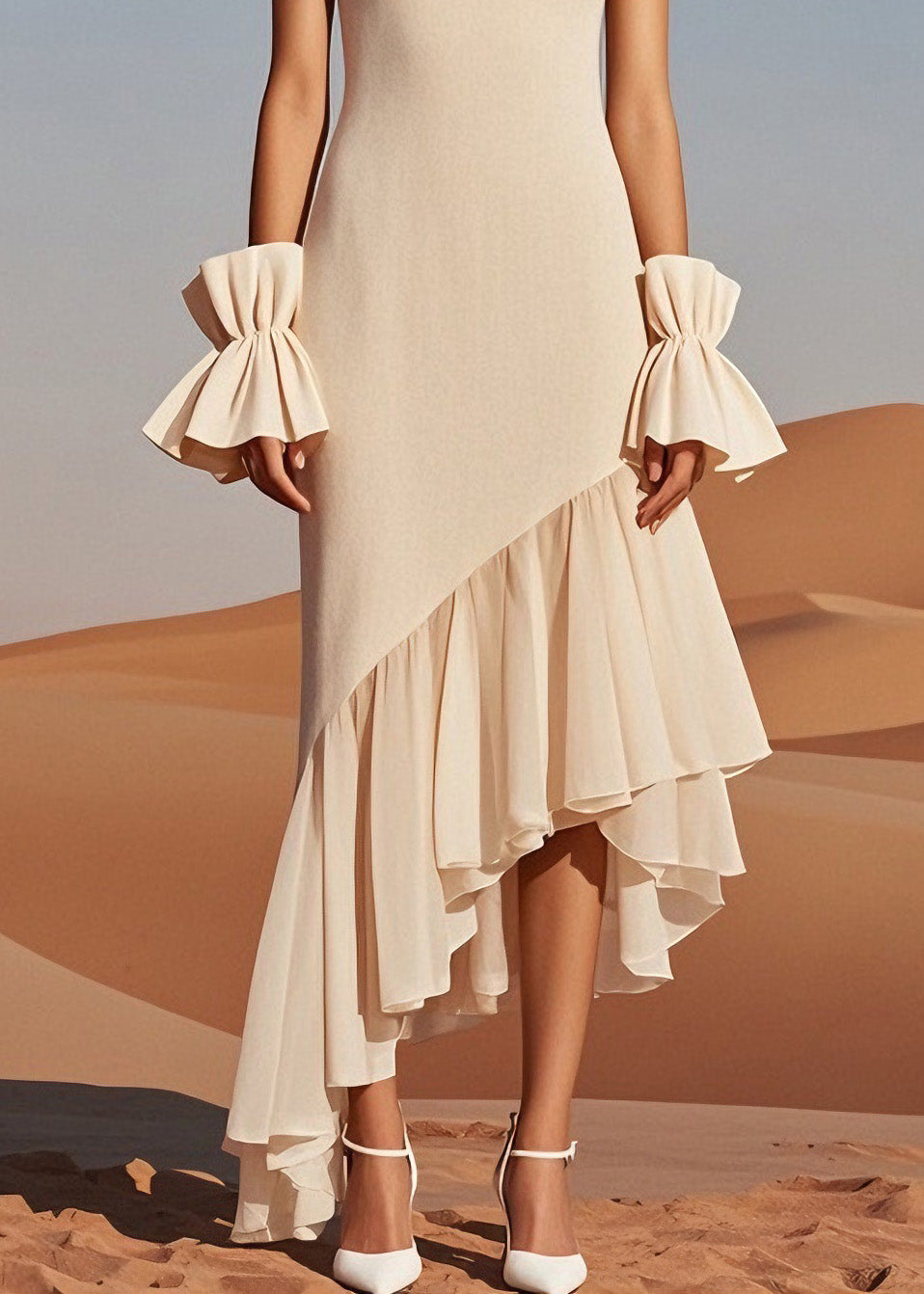 Beautifully Finished Dress in a Timeless Design