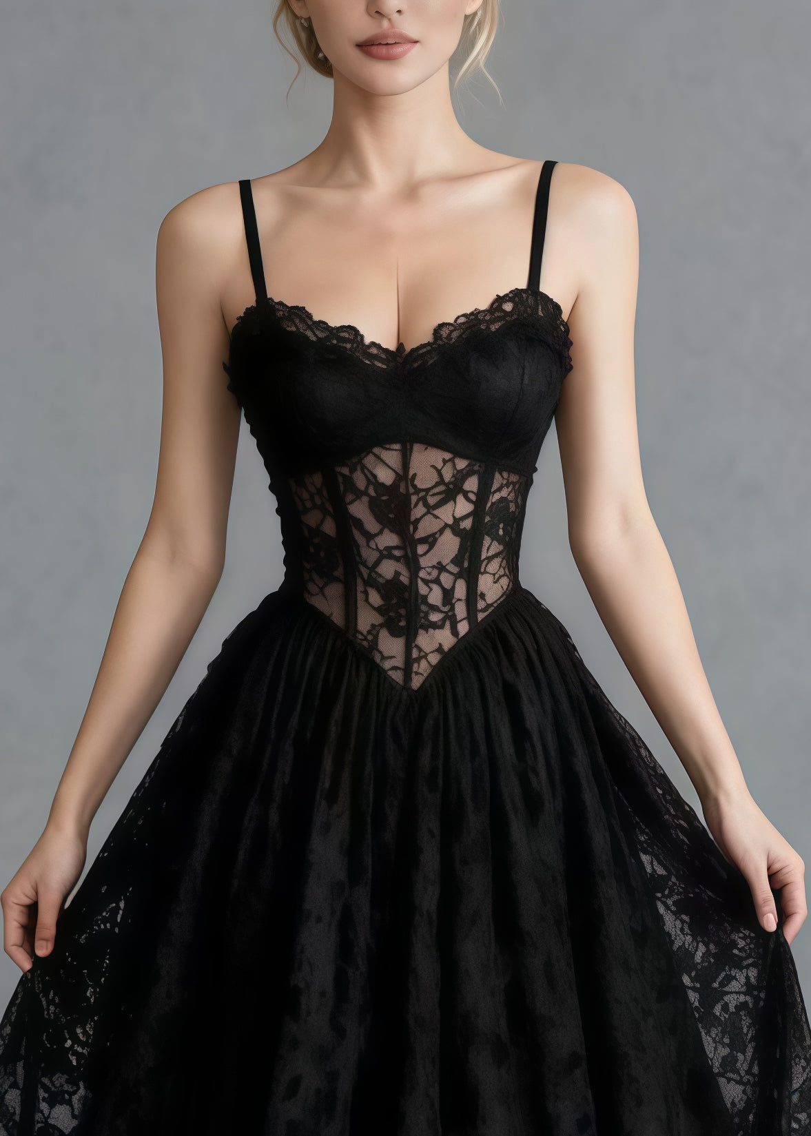 Well Tailored Dress with a Graceful Silhouette